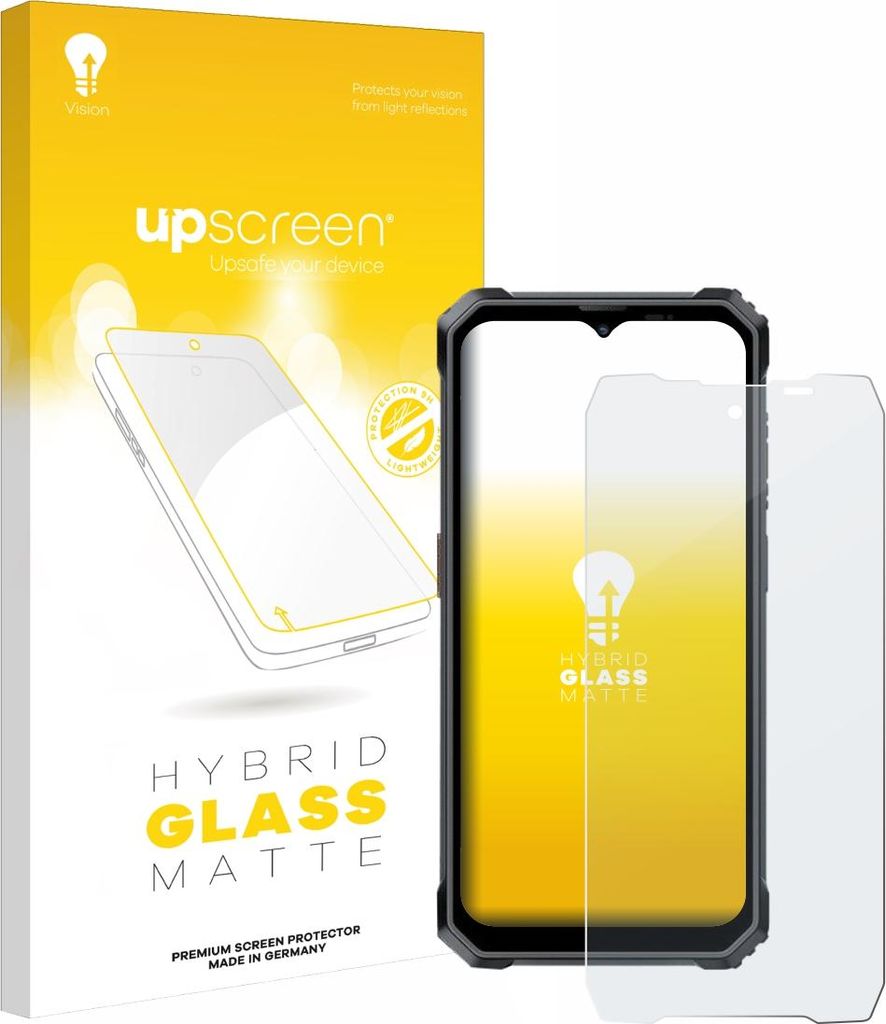 upscreen Entspiegelungs Schutzglas für Blackview BL7000 Schutzfolie Panzer Folie Glas Display Schutz matt