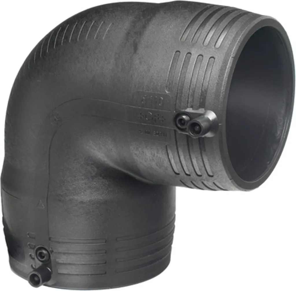 Coude d125 à souder électrique 90° PE100 pour canalisation Eau et Gaz
