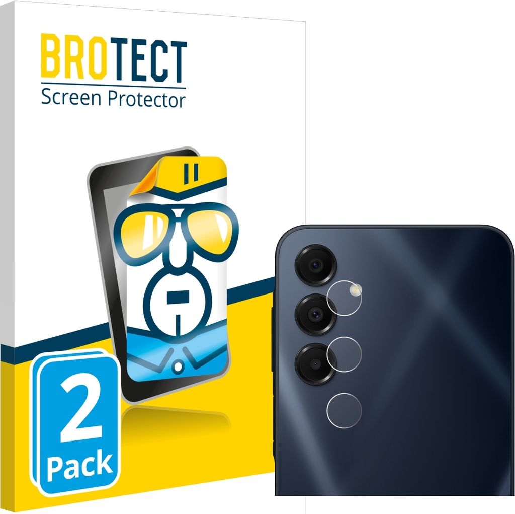 2x Für Samsung Galaxy A16 5G (NUR Kameraschutz) Schutzfolie BROTECT Displayschutz Display Schutz Folie Klar Transparent