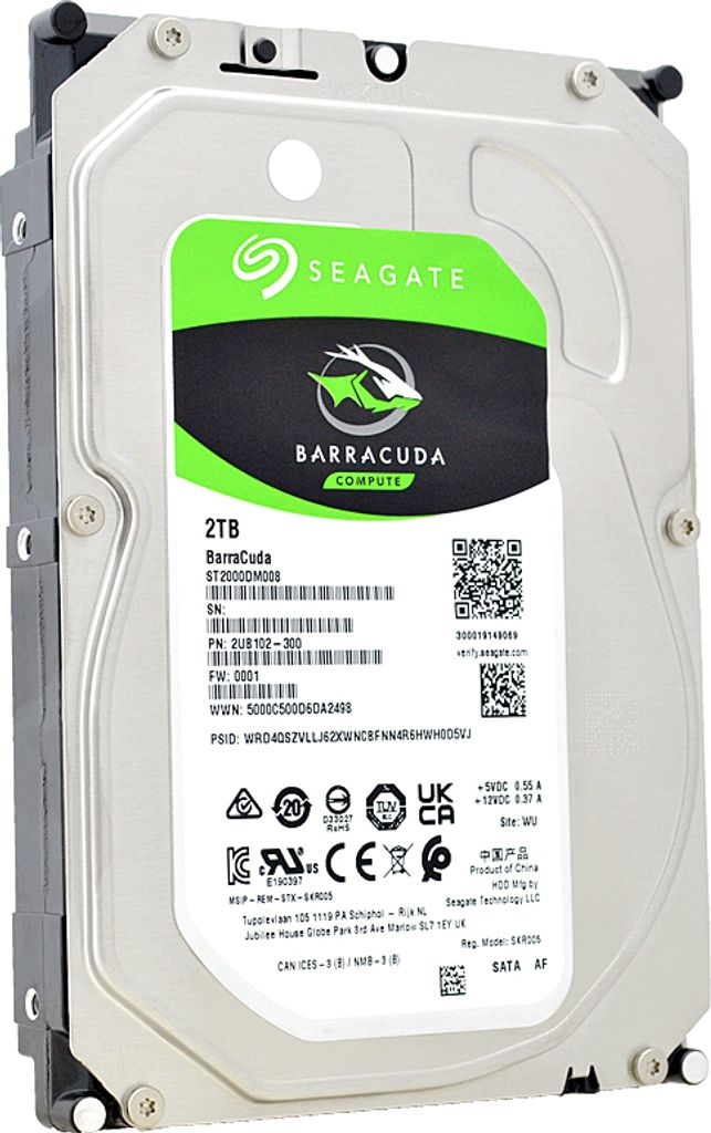 Seagate Barracuda ST2000DM008 - Festplatte - 2 TB - intern Produktbild 9