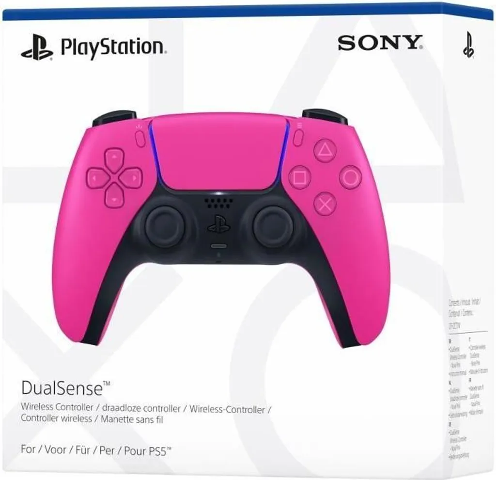 DualSense Nova Pink PS5 Controller Wireless | Trigger Adattivi PC - 5