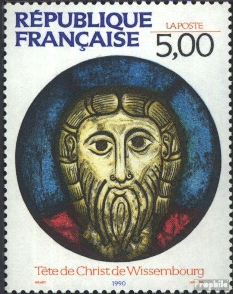 Briefmarken Frankreich 1990 Mi 2782 (kompl.Ausg.) postfrisch Kunst