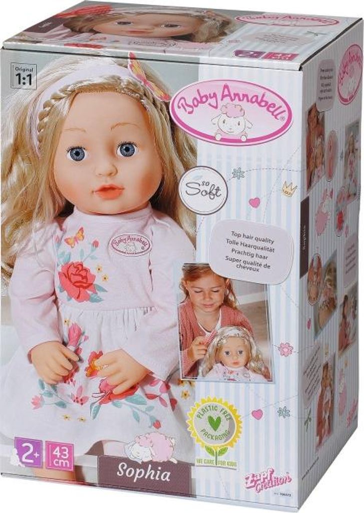Zapf Creation® Sophia Baby Annabell Puppe Immagine del prodotto 