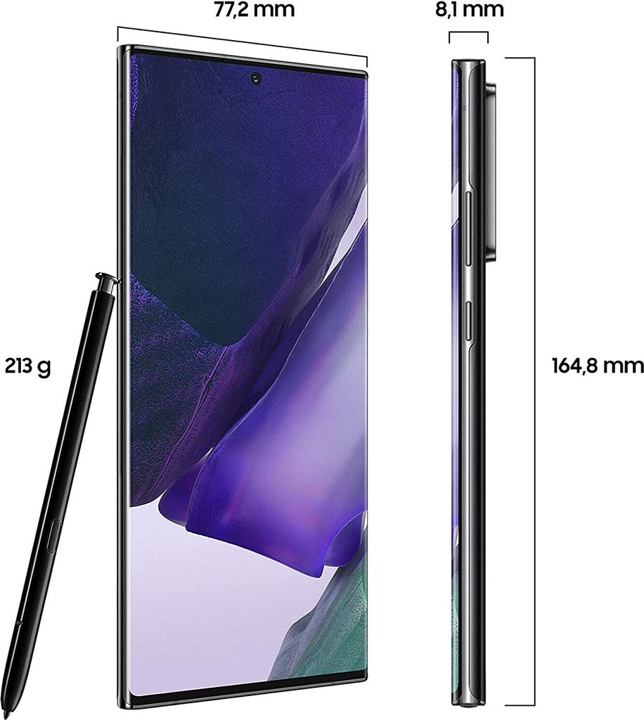 Samsung N986B Galaxy Note20 Ultra 5G 256 GB (Mystic White) Zdjęcie produktu 2