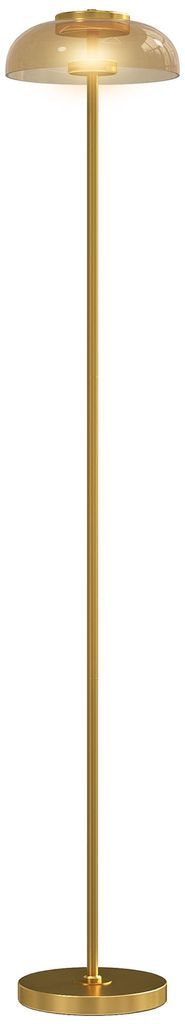 HOMCOM LED staande lamp voor de woonkamer, vloerlamp met Productafbeelding 