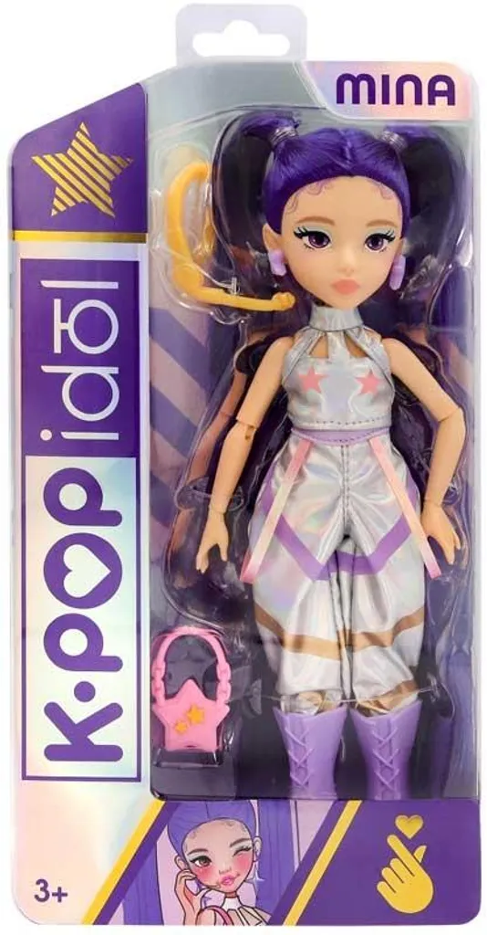 Poupée MINA K-pop Soft Touch - Idole Articulée 25cm aux Détails Réels