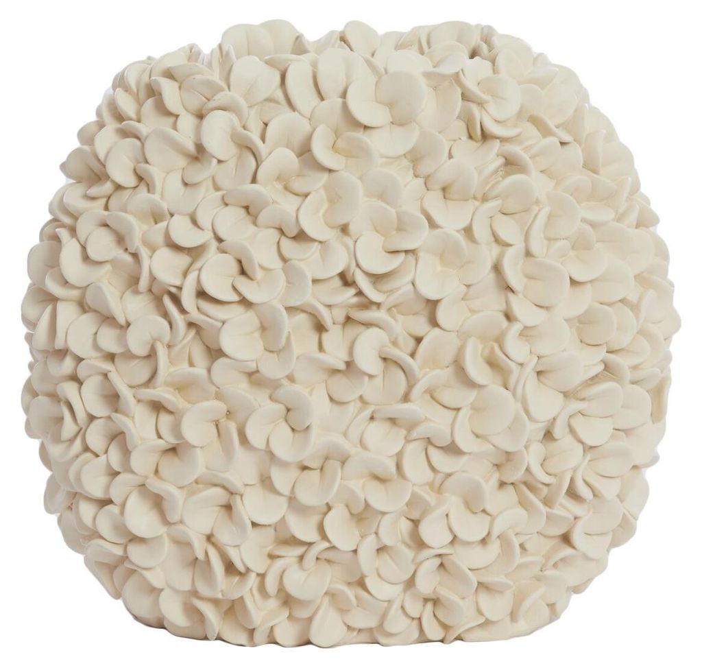 Light & Living Vase PHYLIA Kunststoff creme – 31,5x17x28 cm Produktbild 