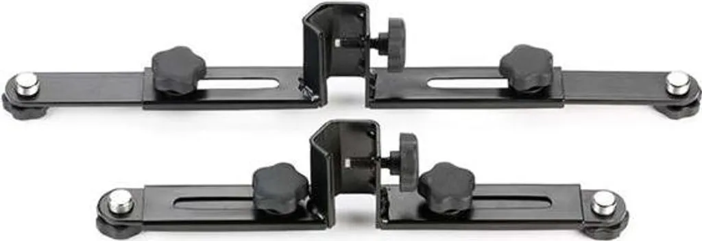 Airturn EX2 Double Side Mount Clamp Extended - Collier de Montage Noir