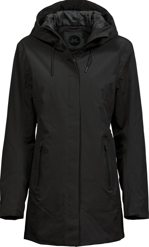 Tee Jays - "All Weather" Parka für Damen FK2796 (M) (Schwarz)