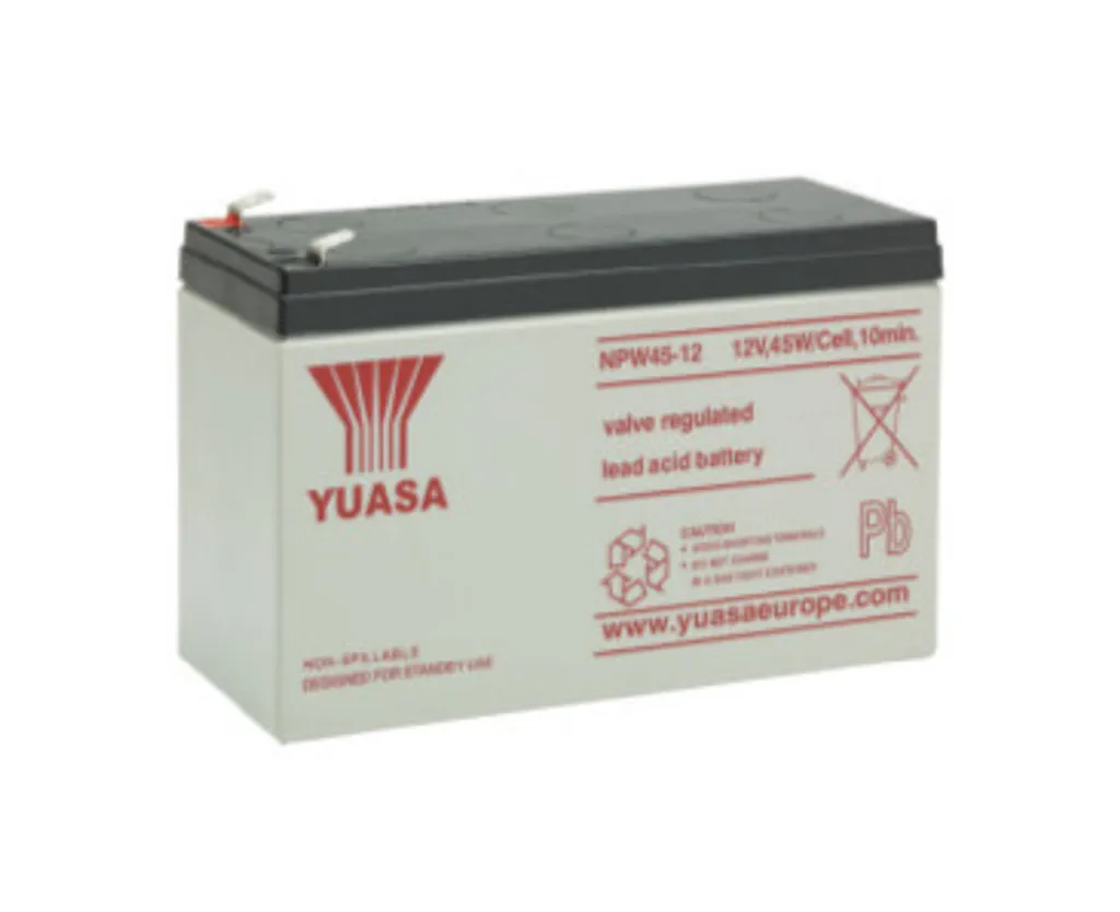 Batterie onduleur Yuasa NPW45-12 pour sécuriser l'alimentation 12V