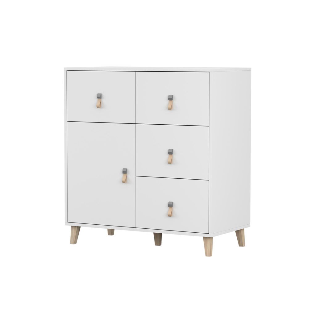 Kommode Schubladkasten Kommode mit Schubladen Figo 4S1D 03 Produktbild 
