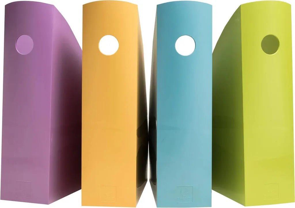Set Porte-revues Mag-Cube Pop N'Co Exacompta Coloris Vifs et Design Robuste - 4