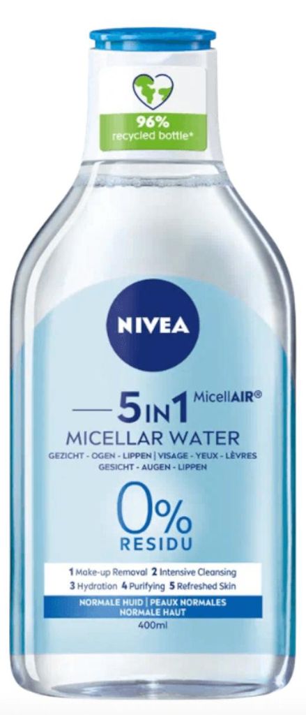 Nivea Visage micellair water verfrissend 5 in 1 normale huid 400ML
