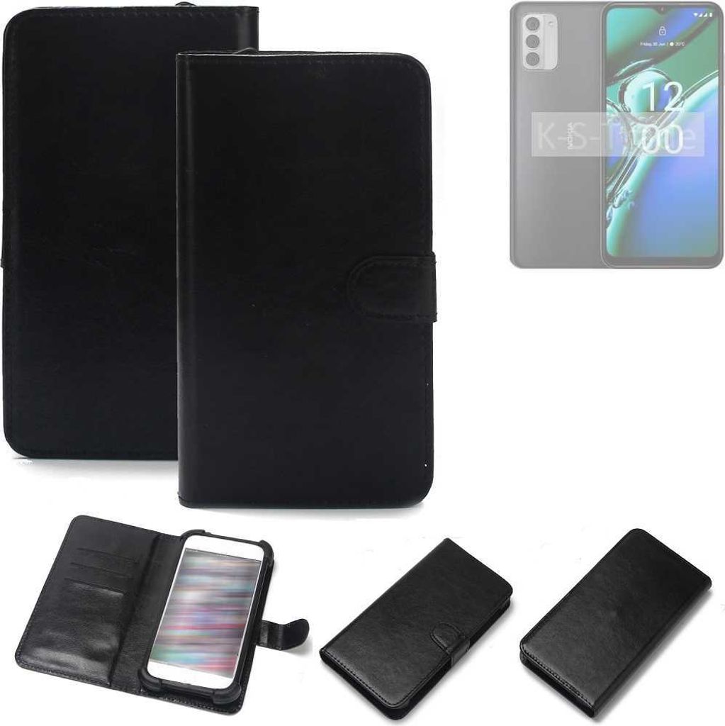 K-S-Trade Handyhülle Schutzhülle kompatibel mit Nokia G42 5G Handy Schutz Hülle Handyhülle Bumper schwarz 1x