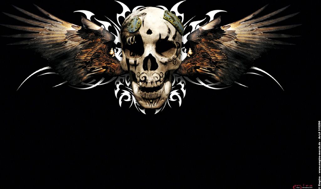 Wingskull - Mousepad - Mousepad