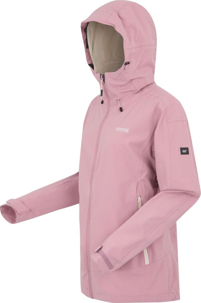 Regatta Okara Wasserdichte Outdoorjacke für Damen, Farbe:Rosa, Größe:42