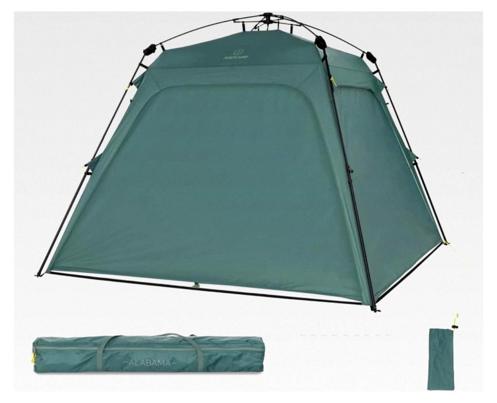 Faltbarer Outdoor Pavillon Alabama - 2,5 x 2,5 m - wasserdicht - Gartenzelt mit UV-Schutz - Pop-up Zelt für Garten, Camping, Festival