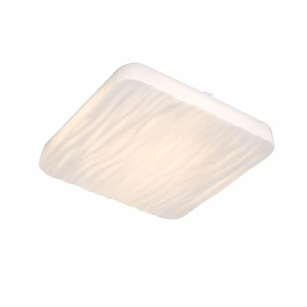 Plafoniera LED Onda Quadrata Telecomando Luce Dimmerabile 36W-48W