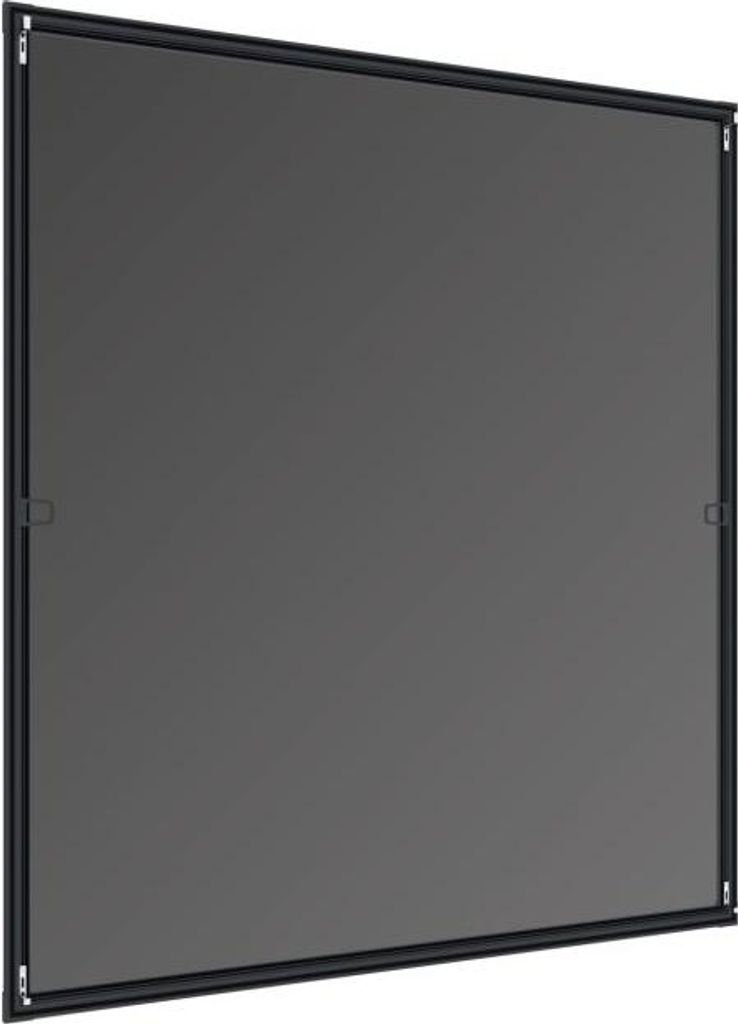 Windhager Fliegenschutz-Fenster Cool 100 x 120 cm schwarz/anthrazit kürzbar