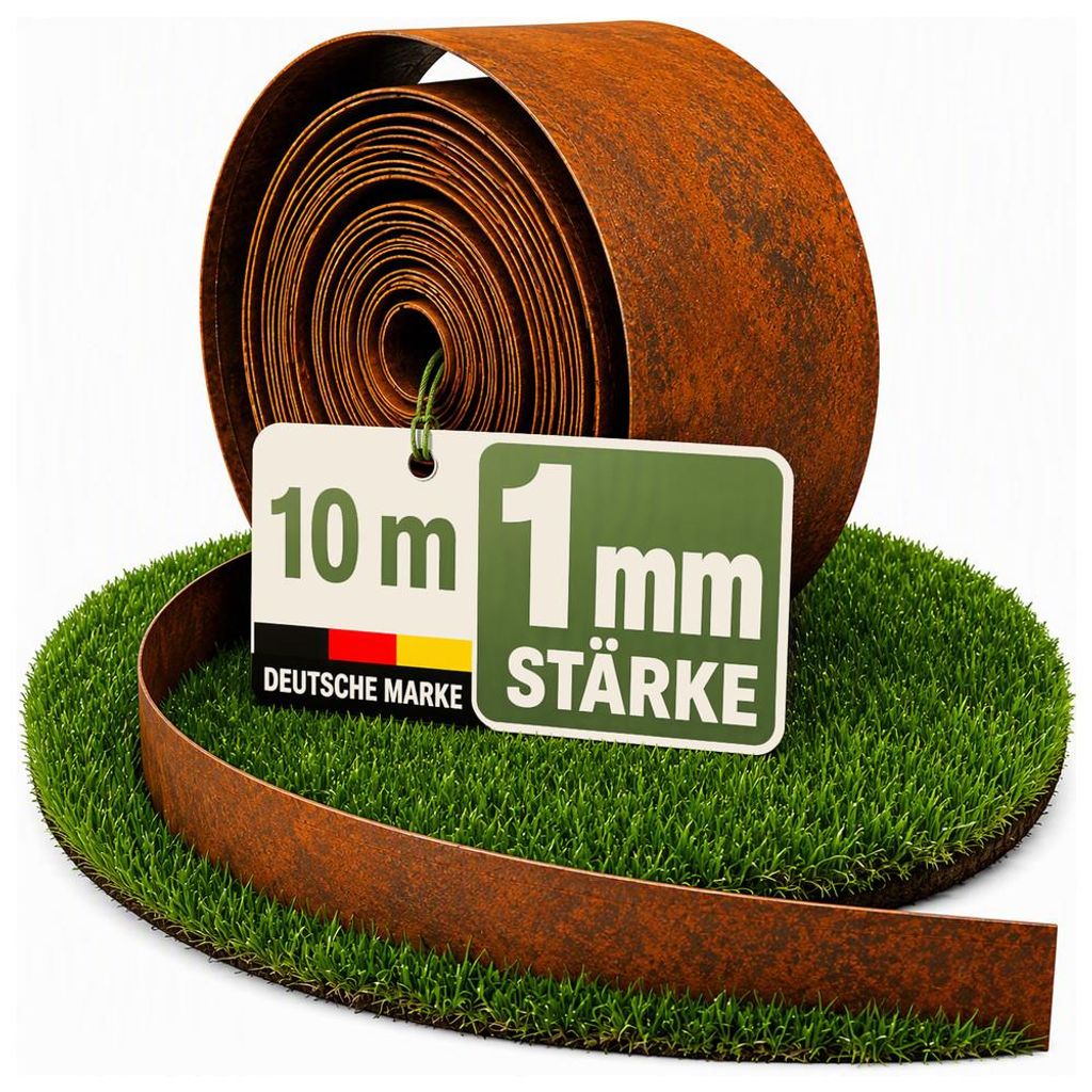 NovaTerra okraj trávnika 10 m x 15 cm, hrúbka 1 mm  Rozmery Obrázok produktu 