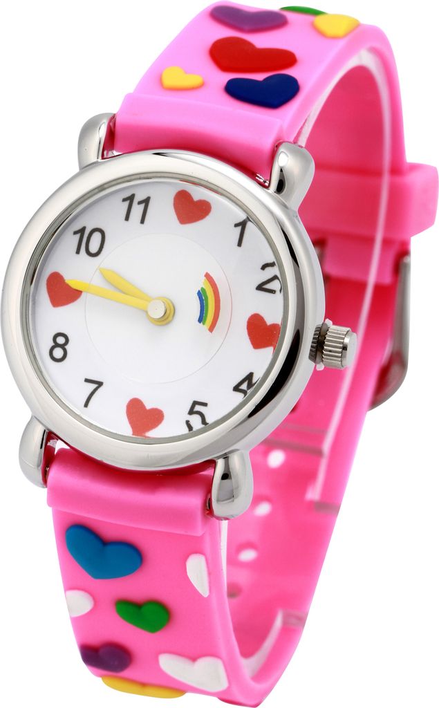 Kinder Uhr, Armbanduhr für Kinder Jungen und Mädchen, wasserdichte Analog Quarzuhr, 3D Cute Cartoon Uhr, Digitale Kinderuhr, Teaching Handgelenk ...
