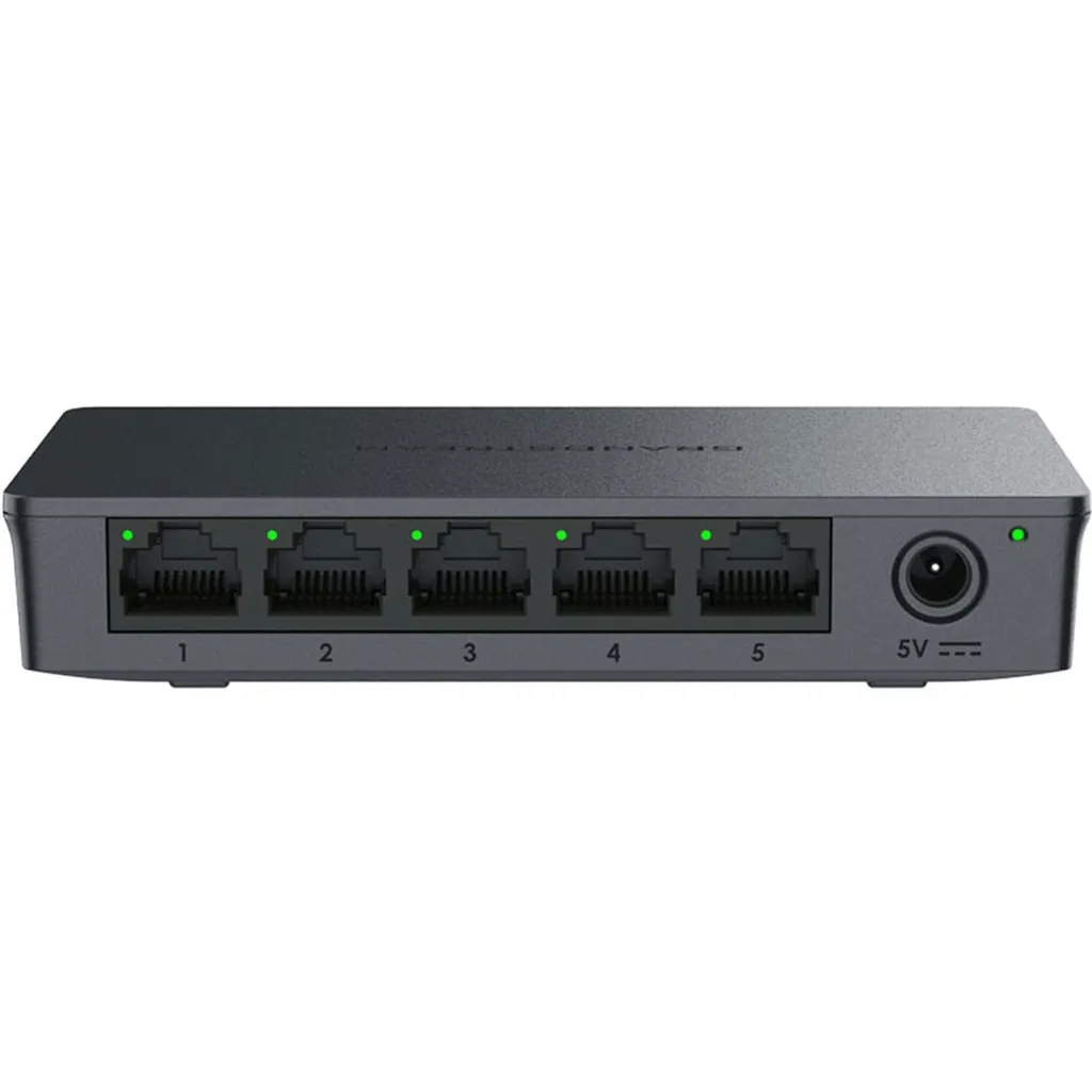 Switch Grandstream GWN7700 Recensione e Specifiche 5 Porte GigE