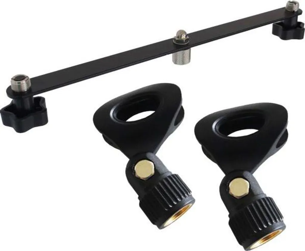 keepdrum STB01 Barra a T per Microfoni Stereo - Metallo Rinforzato