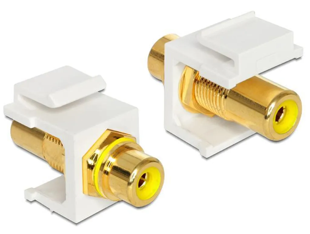 Module Keystone RCA femelle pour panneau de brassage et boîtier mural