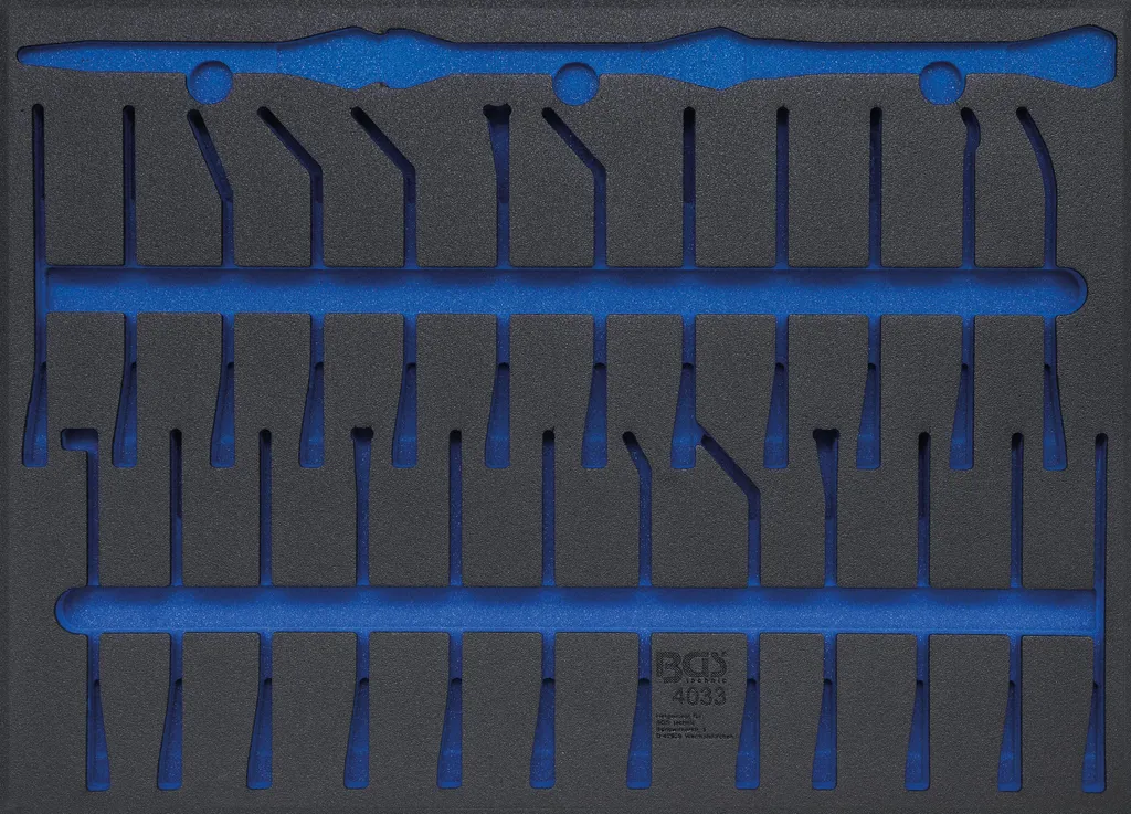 Organisez votre Servante : Insert Vide pour Set 27 Cales et Racloirs