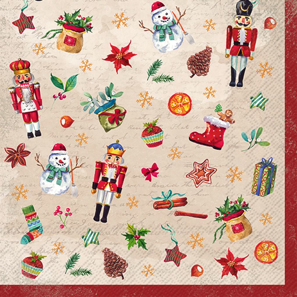 FESTIVE TRADITION cream Lunch-Servietten L 971660