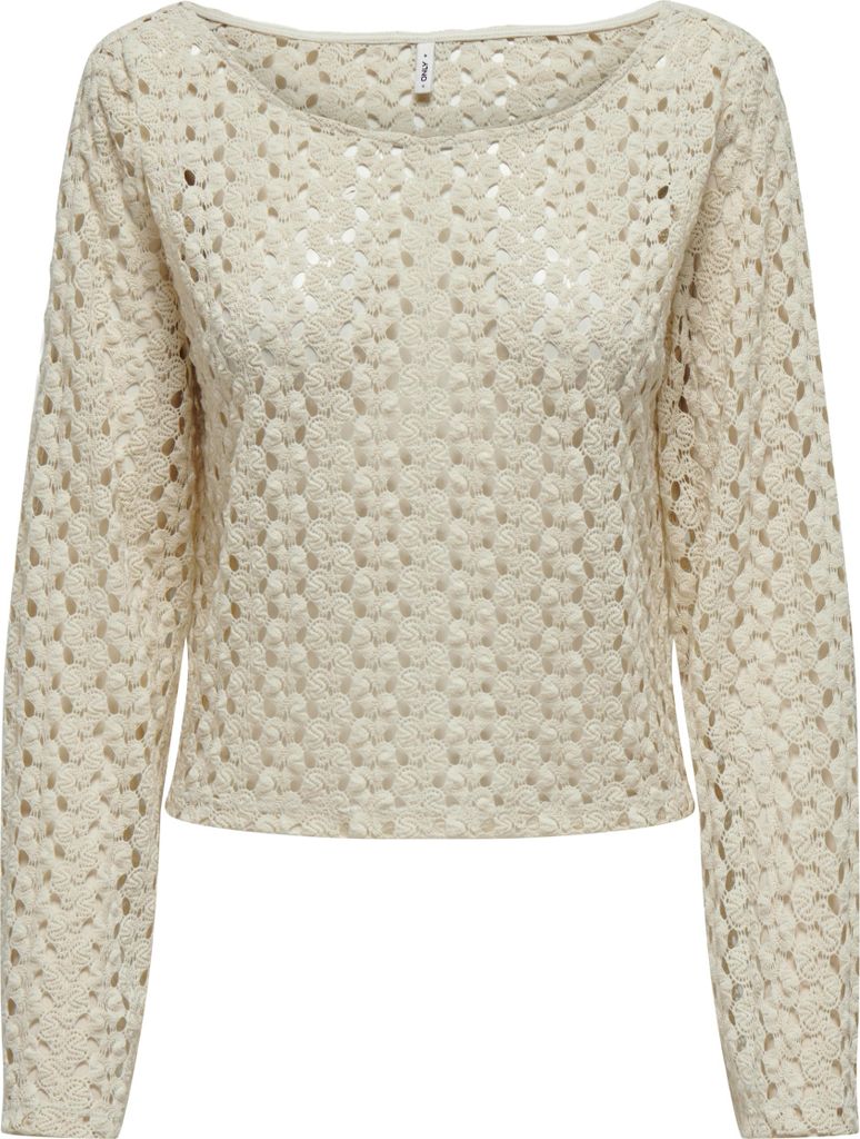 ONLLION L/S TOP JRS Ecru XL