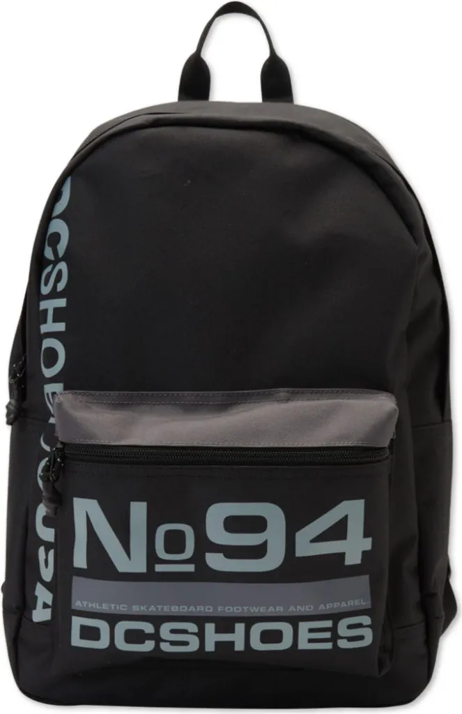 Sac à dos de sport noir DC Shoes Nickle de 20 litres compact
