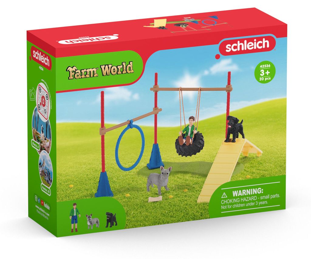 Schleich schleich Farm World 42536 Spielspaß für Hunde