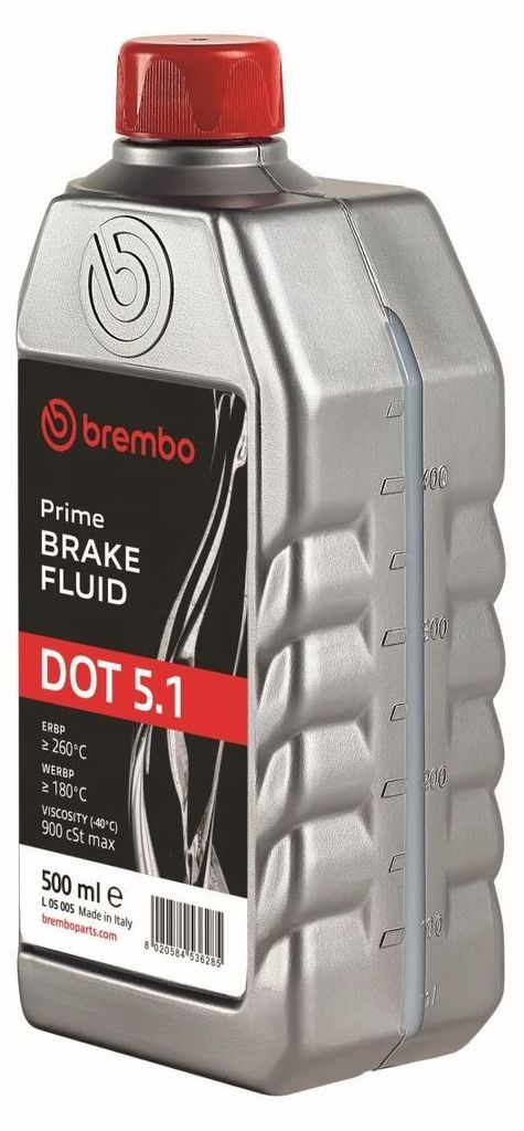 BREMBO L 05 005 DOT 5.1 Bremsflüssigkeit Brems Flüssigkeit Produktbild 