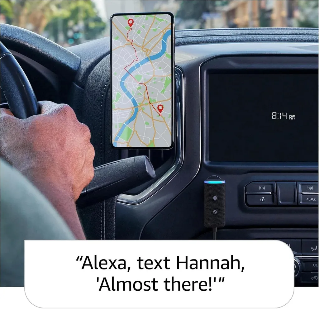 Amazon Echo Auto (2e génération) - Alexa pour voiture avec MediaTek MT7697H
