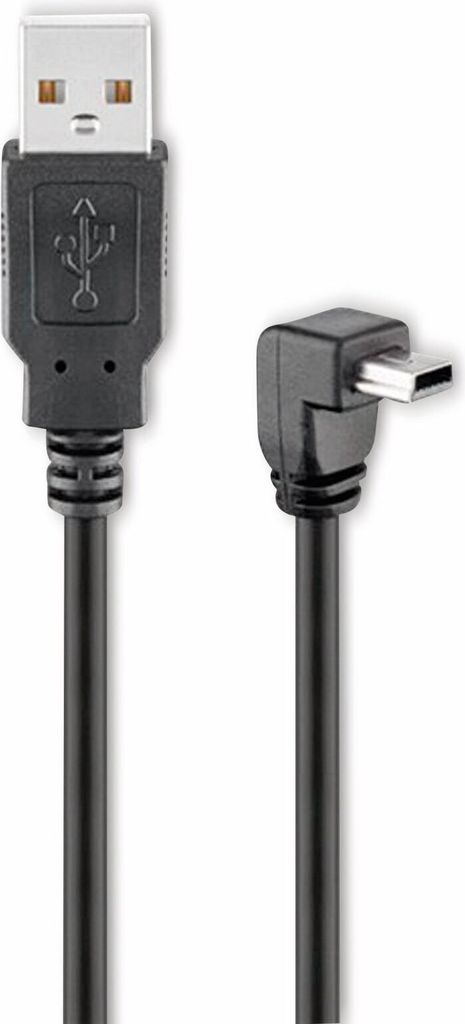 USB 2.0 Hi-Speed-Kabel 90°, Schwarz USB kabel | Kaufland.cz