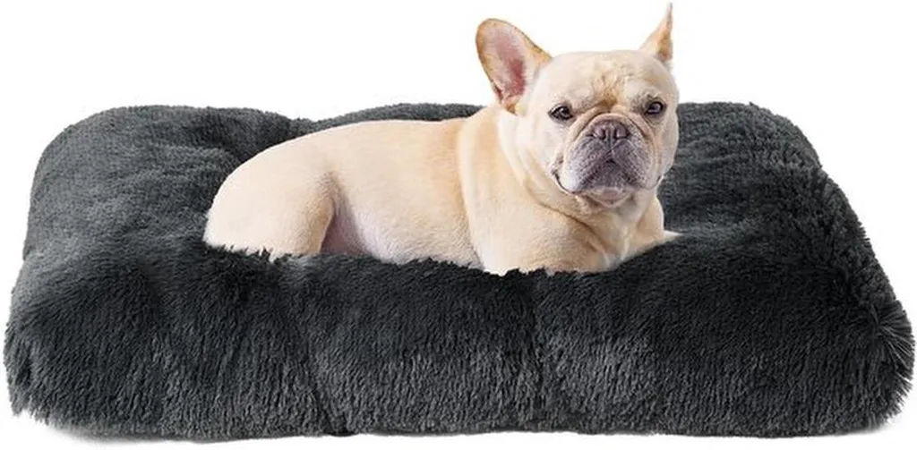 Couchage pour chien moelleux Azomor® lavable et fond antidérapant S