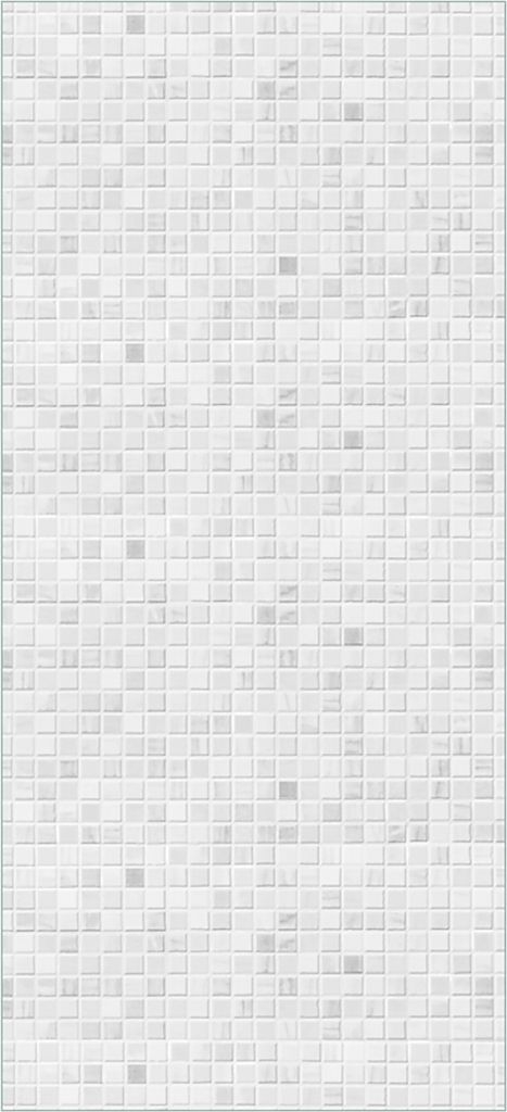 Türtapete Türposter Fliesen im Bad weiß-grau - Größe: 93 x 205 cm