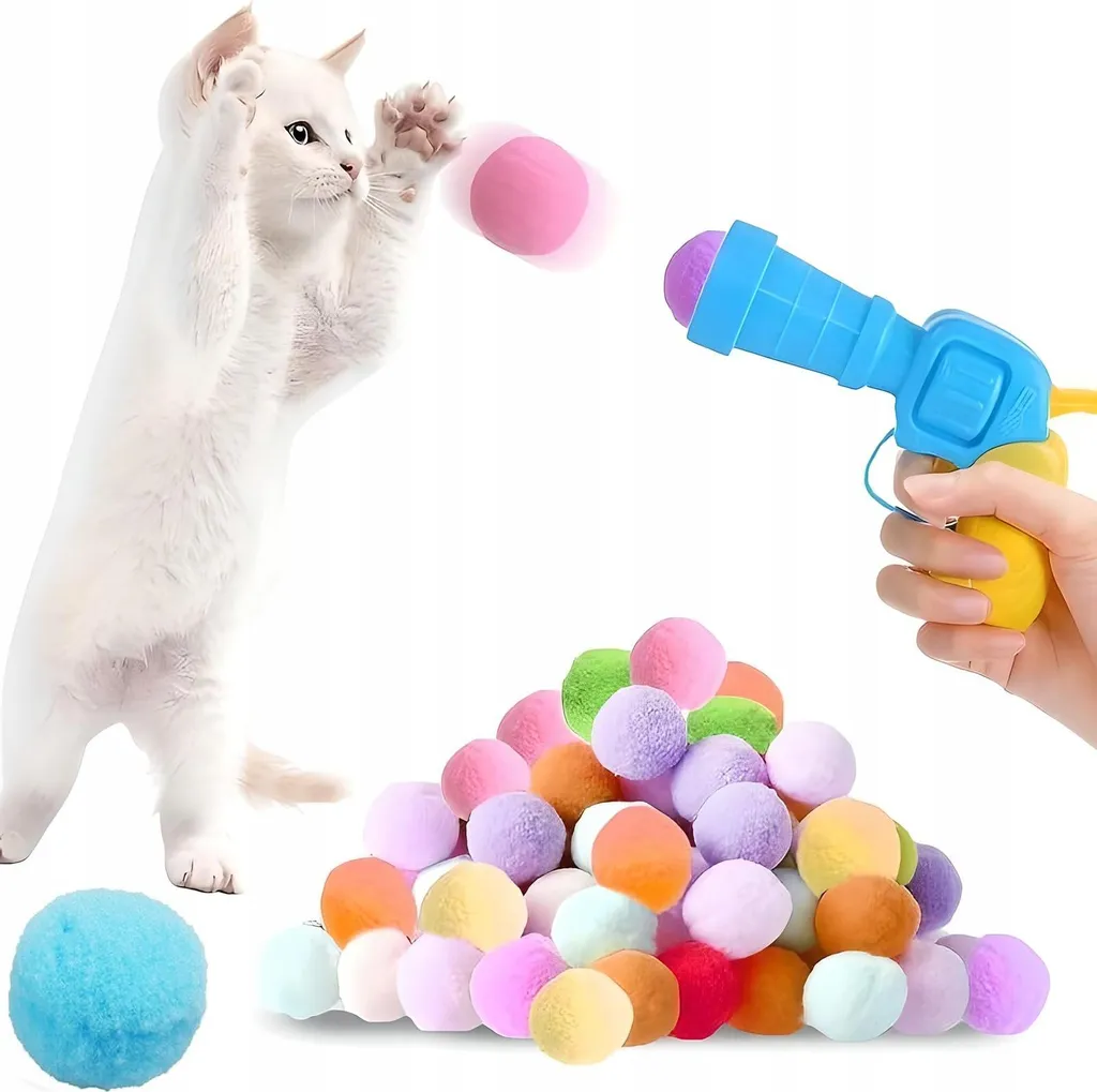 PISTOLE DI PUGLIA Giocattolo per gatti PALLINE 20 pz