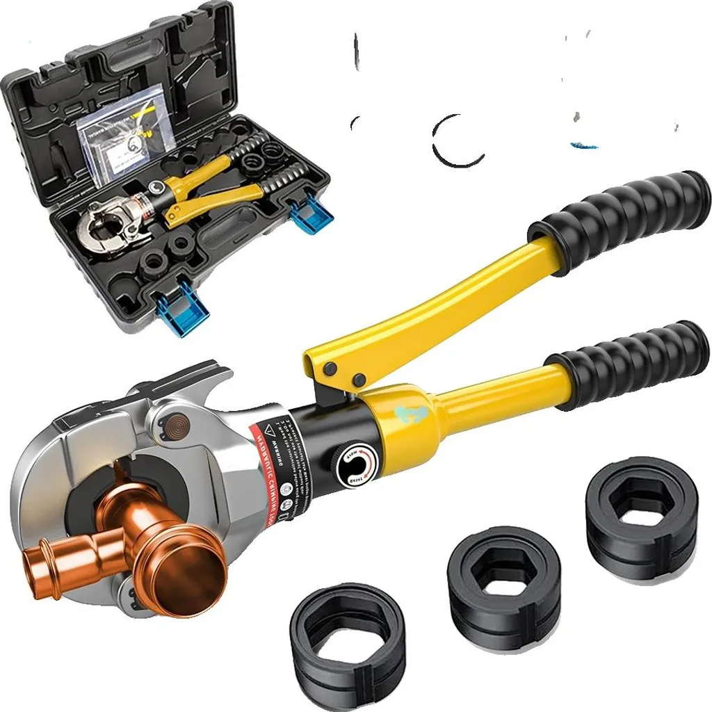 Pince à sertir hydraulique pour tubes PEX - Matrices 16mm à 32mm