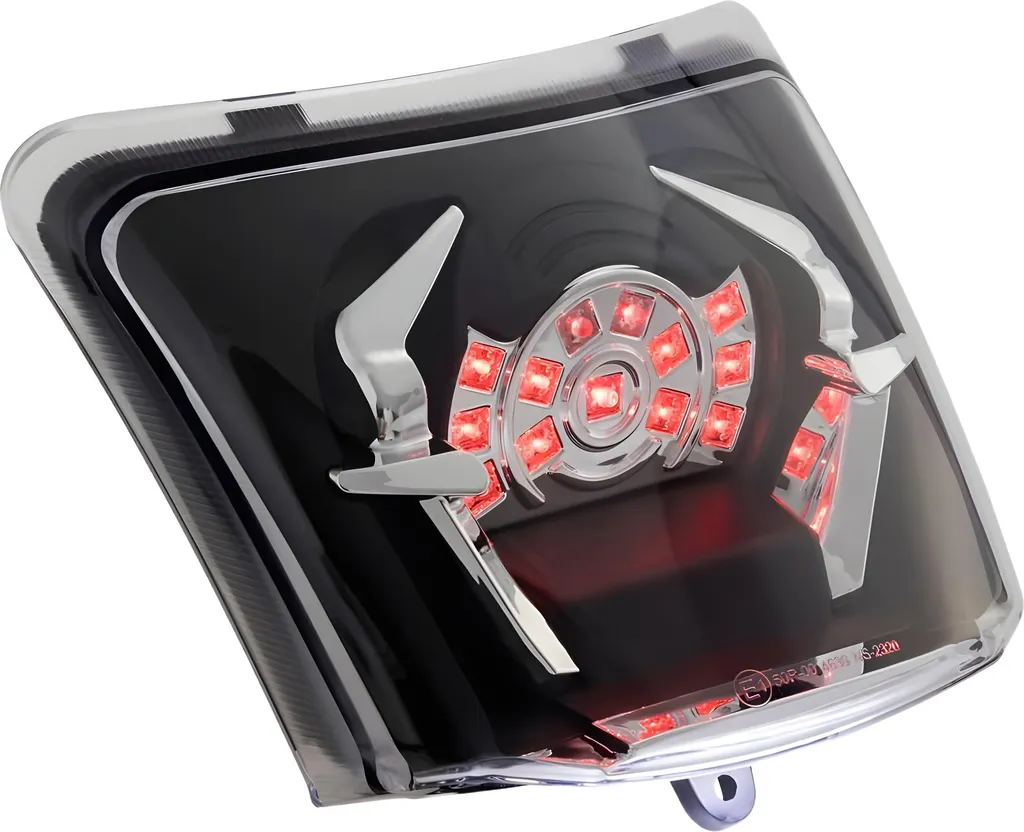 Feu arrière SIP MK II pour Vespa GTS GTV 125-300ccm (-13) fumé noir
