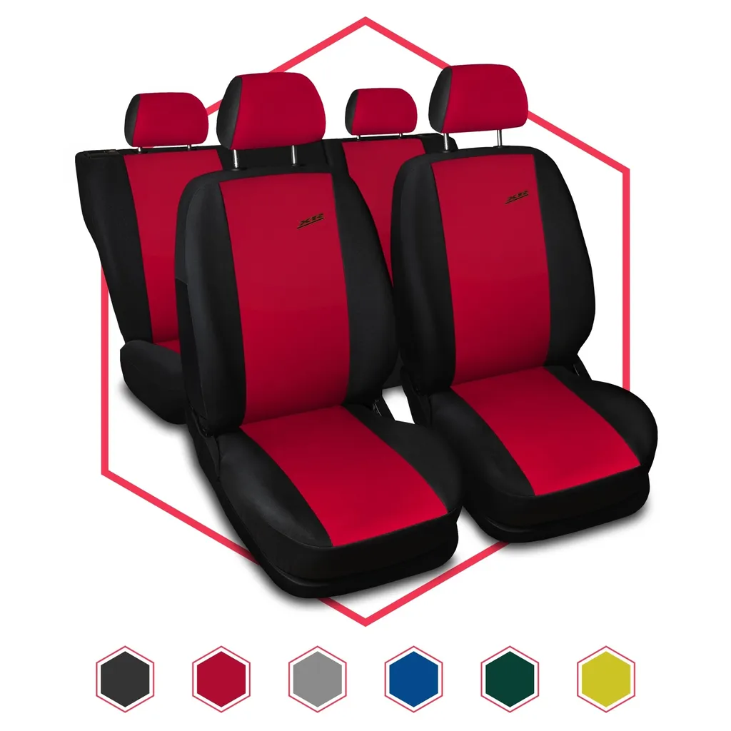 Coprisedili auto Coprisedili universali Coprisedili auto per Alfa Romeo MiTo Rosso XR - 9