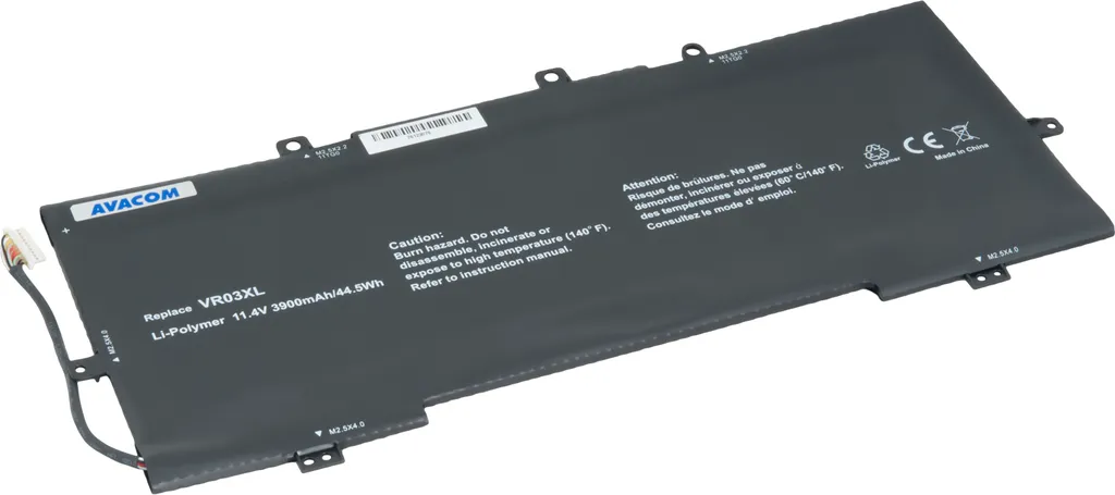 Batterie VR03XL pour HP Envy 13-d000 11.4V 3900mAh Li-Pol Haute Performance