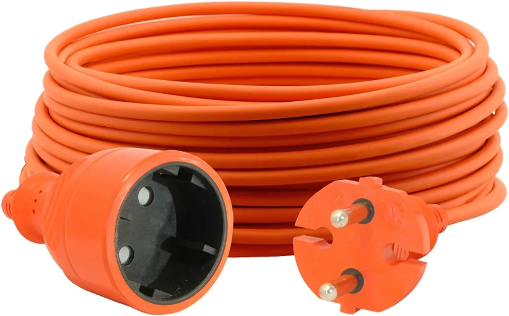 Câble H05VV-F 2x1mm de 25 mètres flexible et résistant pour le jardin