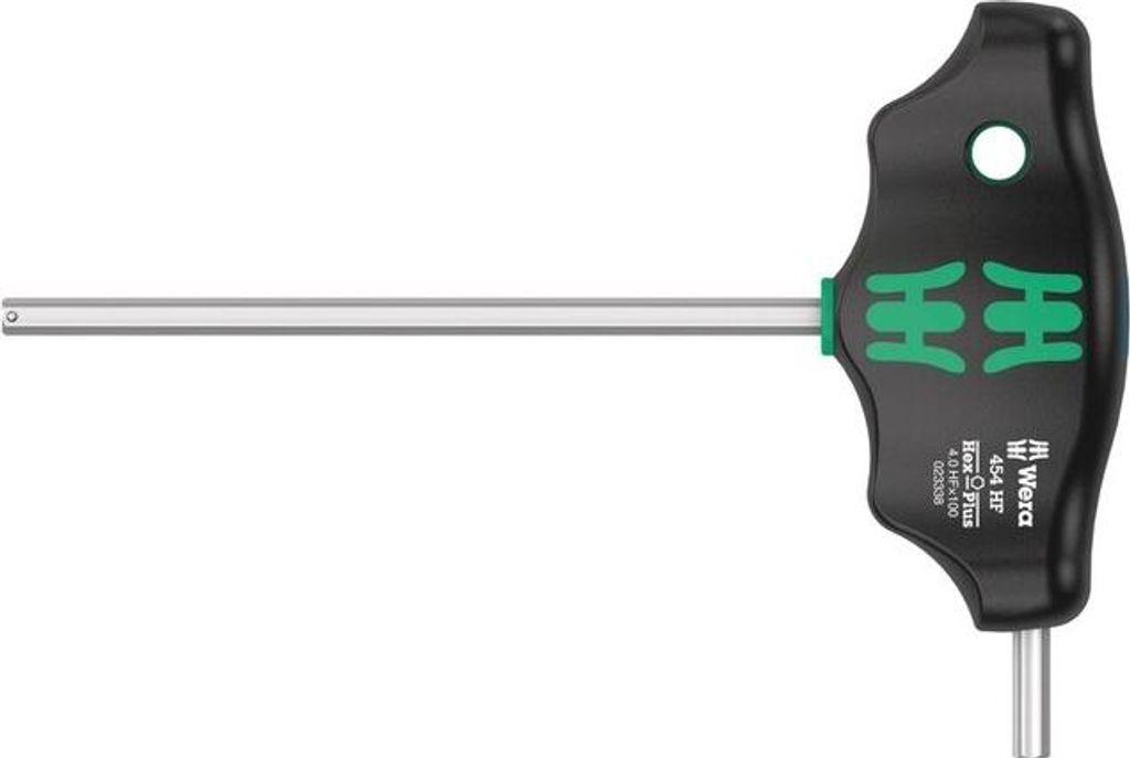 Wera 454 HF T-Griff Sechskant-Schraubendreher 6 x 150 mm Hex-Plus mit Haltefunktion