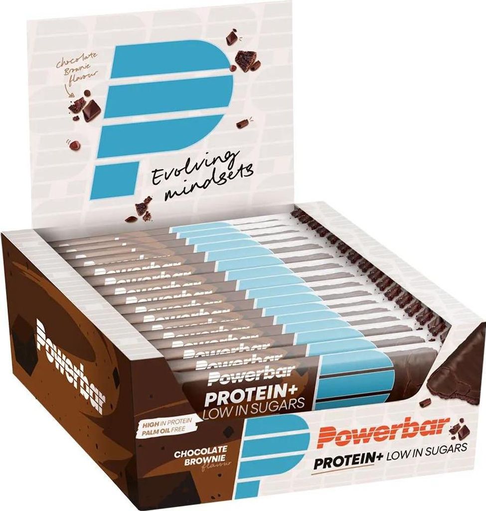Powerbar Plus Low Sugar 30% Proteinriegelbox Produktbild 