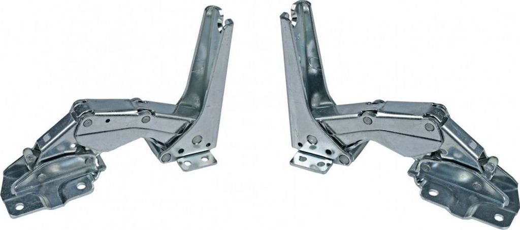 daniplus Set Türscharnier passend für AEG Electrolux Kühlschrank, Gefrierschrank - Nr.: 221120104 + 221120204