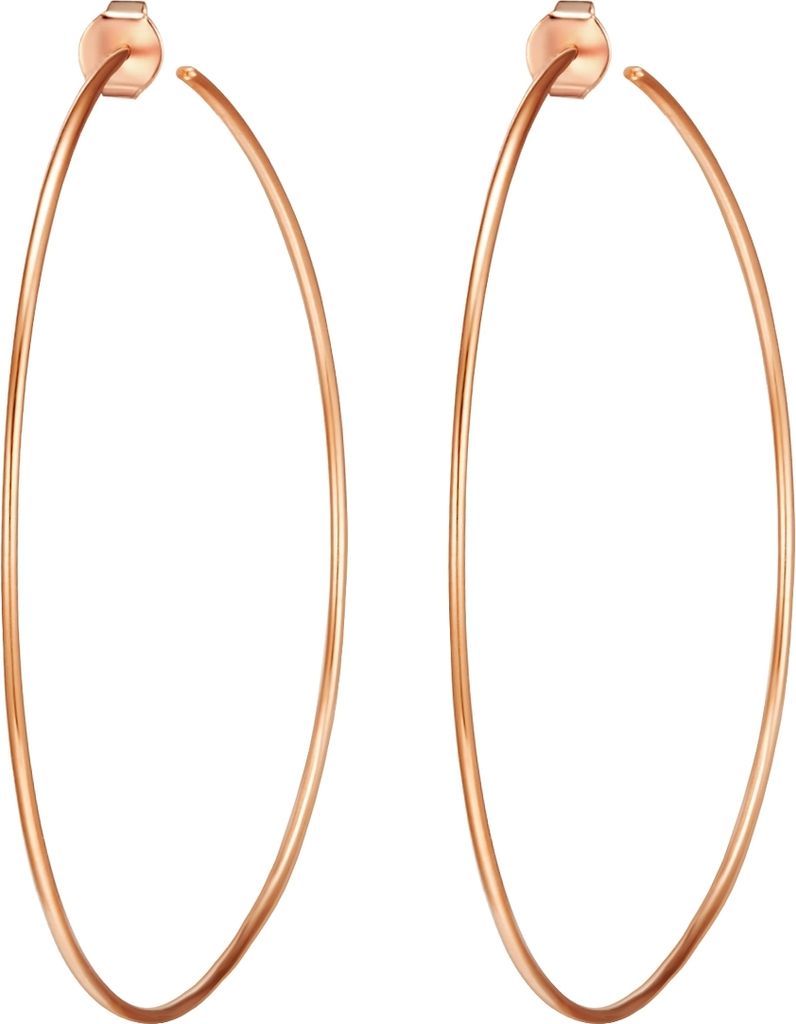 Creolen Sterling Silber roségold