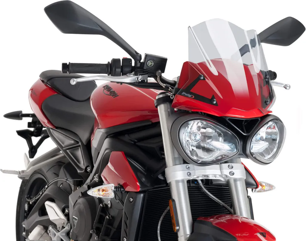 Écran Puig Naked Sport Transparent Ultra Résistant Street Triple S 765