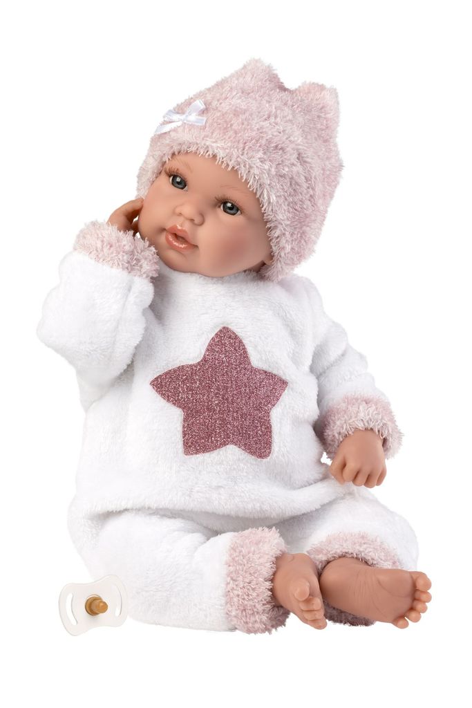 Llorens 63648 NEW BORN- realistyczna lalka niemowlęca z Zdjęcie produktu 